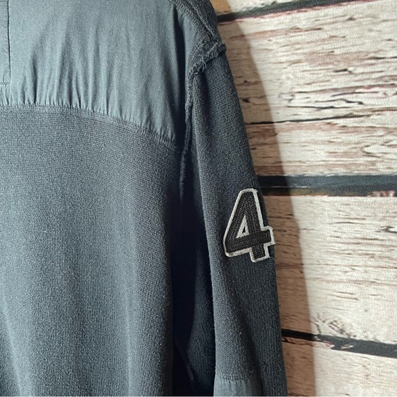 Buckle Black Label Athletic Fit Men’s Sweater Jacket Zip Up Large *Flaw-See Pic* - Picture 4 of 15